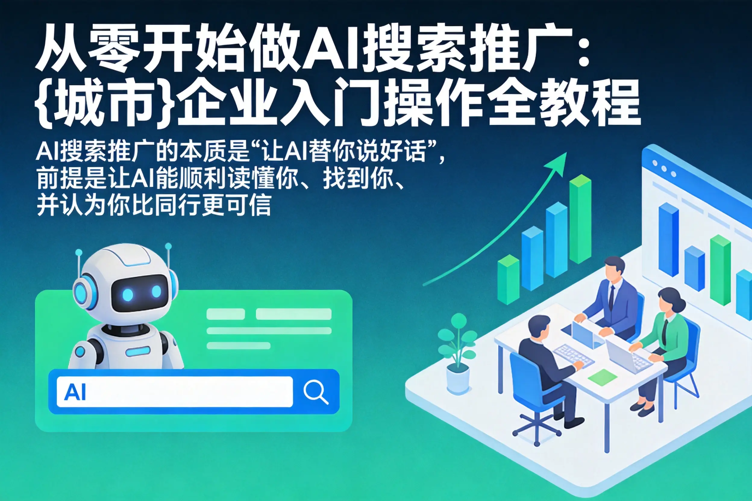 从零开始做AI搜索推广:本溪企业入门操作全教程