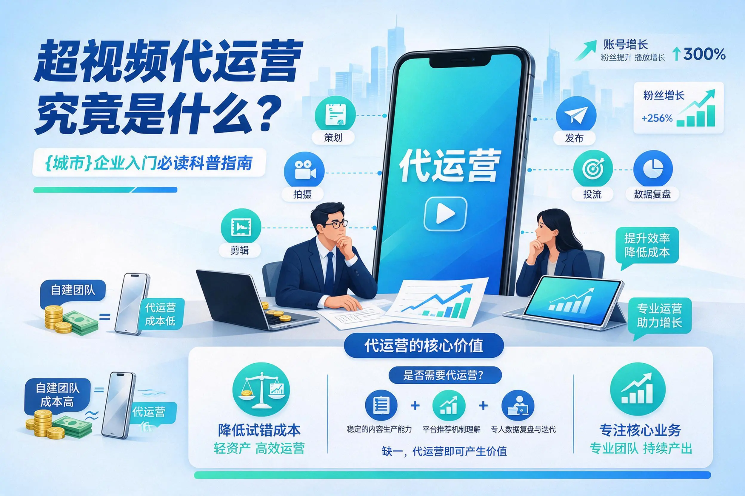 短视频代运营究竟是什么？本溪企业入门必读科普指南